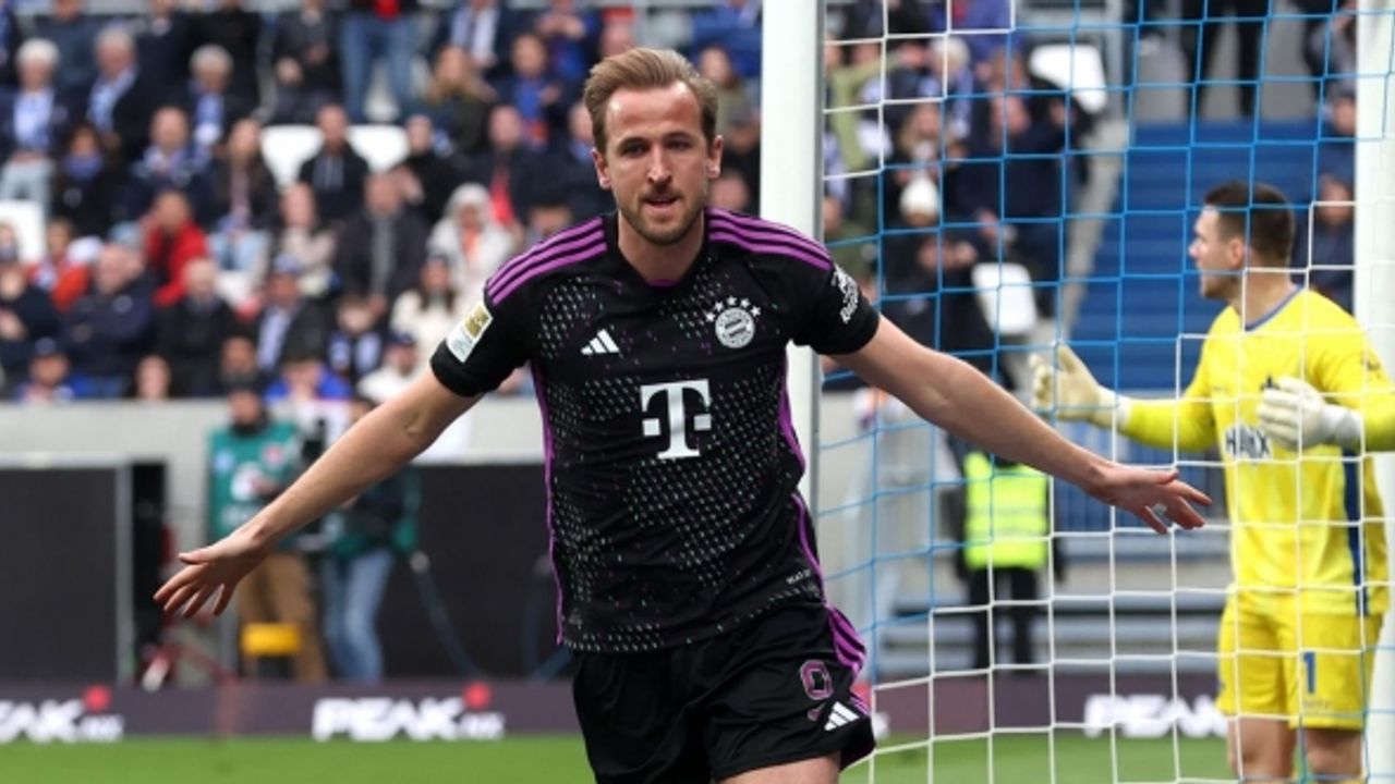 Kane rekor kırdı, Bayern fark attı