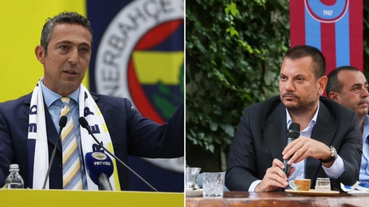 Ali Koç ve Ertuğrul Doğan'a para cezası