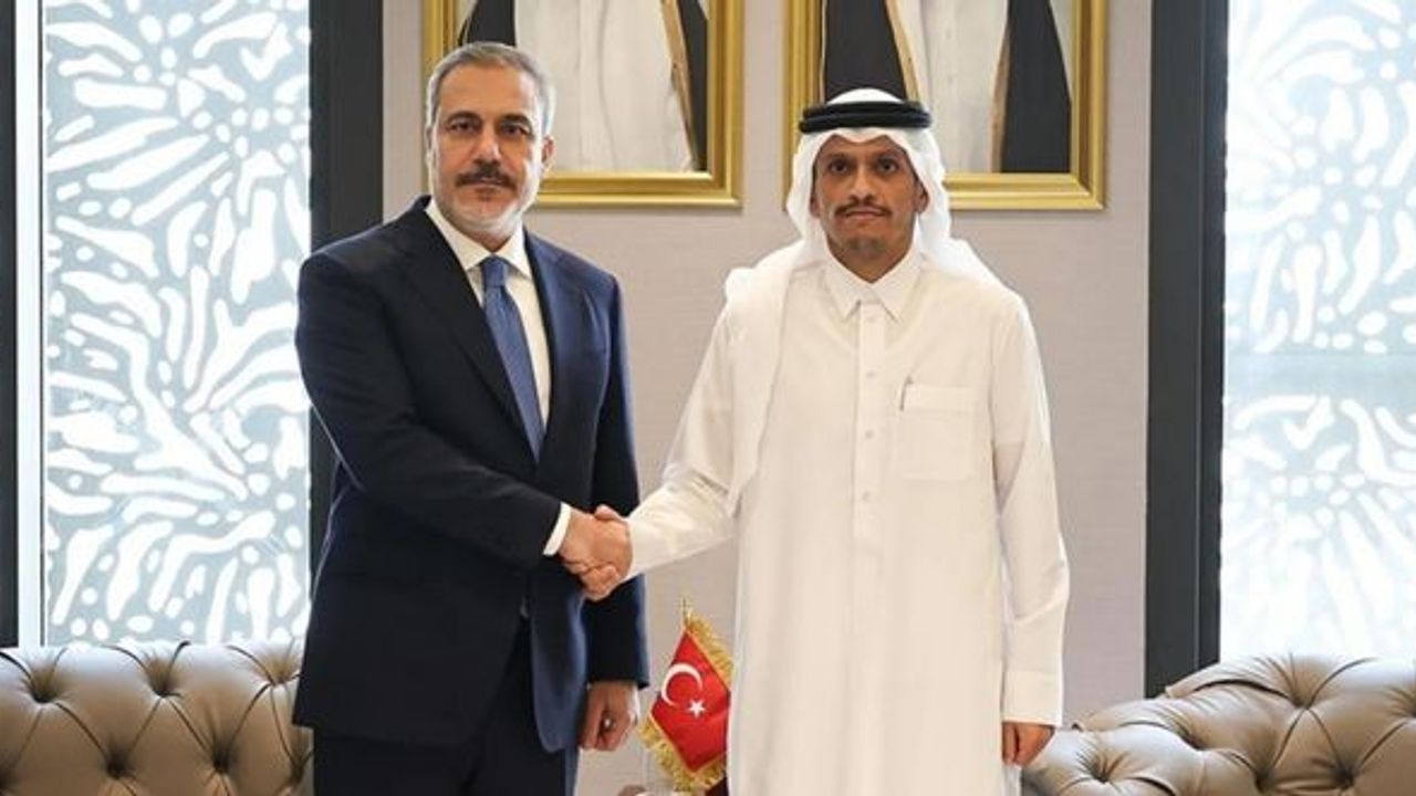 Bakan Fidan, Katar Dışişleri Bakanı Al Sani ile görüştü