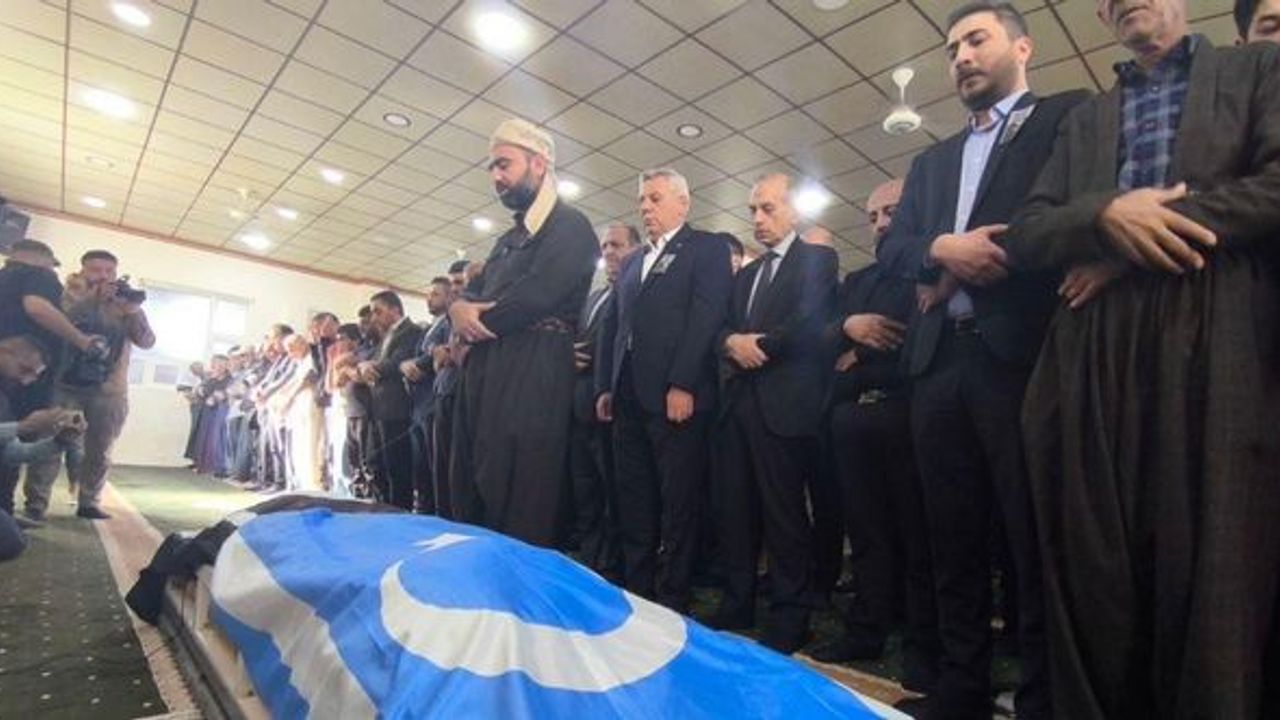 Türkmen lider Hüseyin Alloş, bugün toprağa verildi