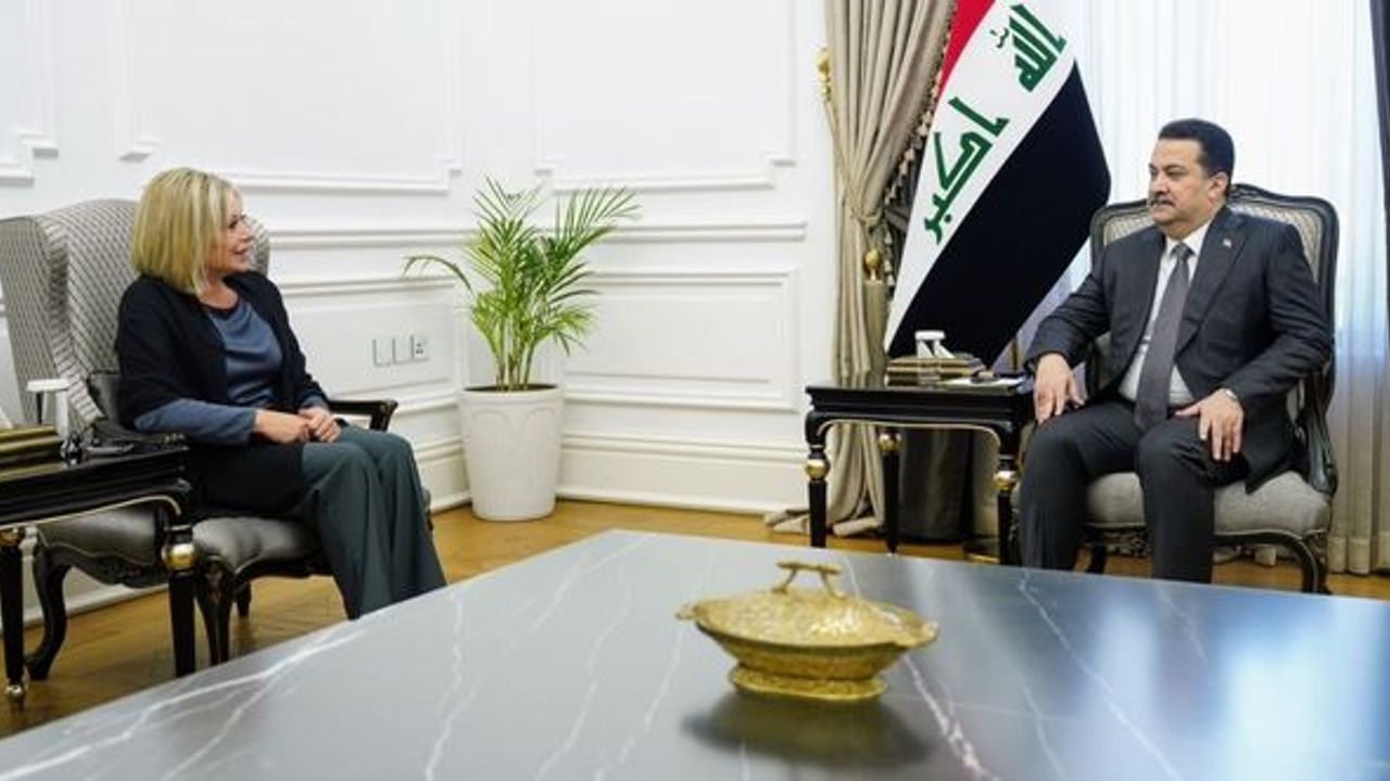 Sudani ile BM Irak Özel Temsilcisi Plasschaert görüştü