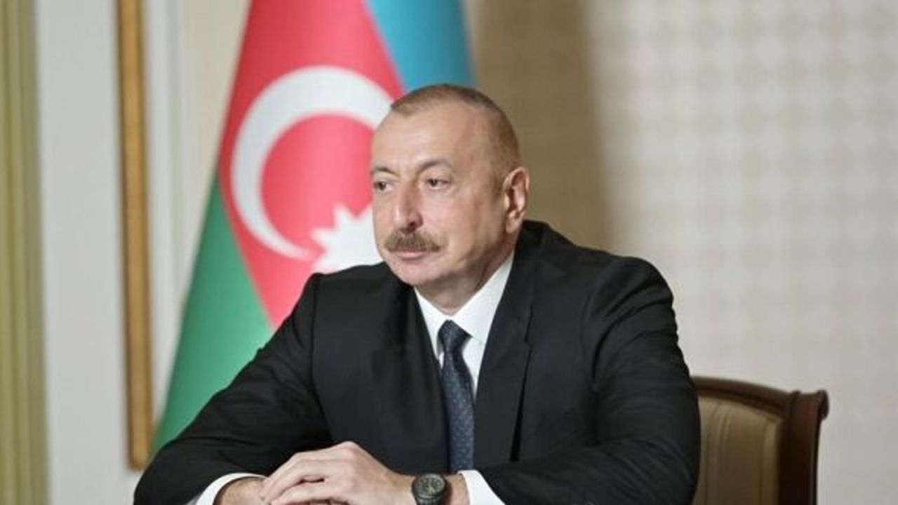 Aliyev: "Gazze'de yaşanan trajedi bir an önce sona ermeli"