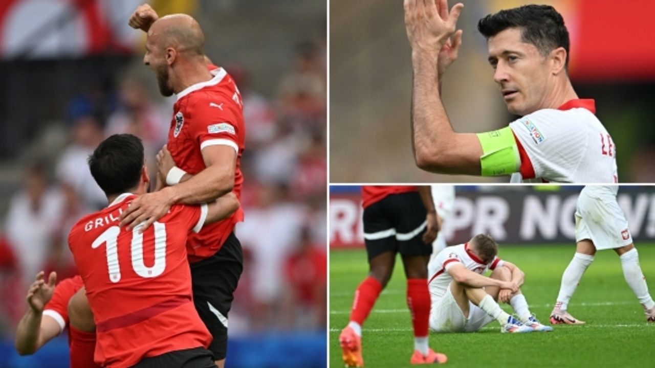 Avusturya 3 golle kazandı, Polonya veda etti
