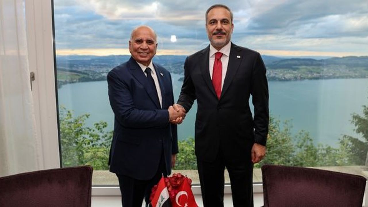 Dışişleri Bakanı Hüseyin ile Türkiye Dışişleri Bakanı Fidan görüştü