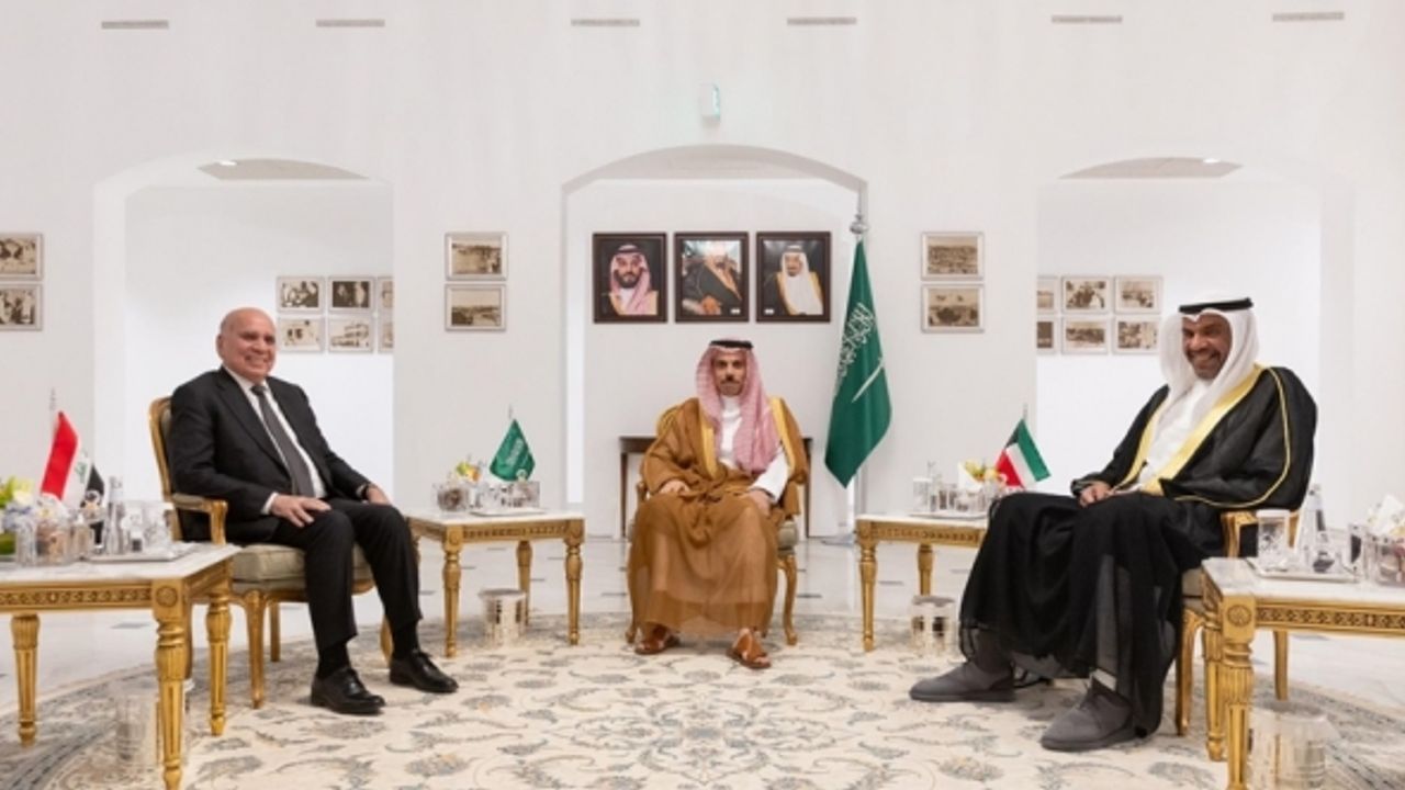 Irak, Suudi Arabistan ve Kuveyt üçlü koordinasyonu güçlendirmeyi görüştü