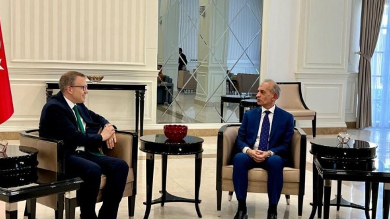 ITC Başkanı Turan ile Türkiye’nin Bağdat Büyükelçisi görüştü