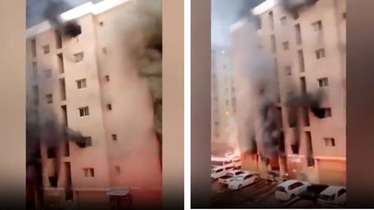 Kuveyt'te bir binada yangın-41 ölü