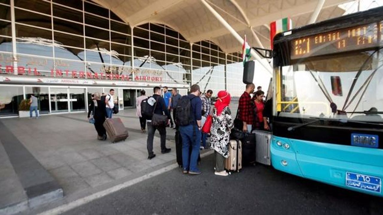 Erbil Uluslararası Havalimanı'nda uçuşlar durdurulacak