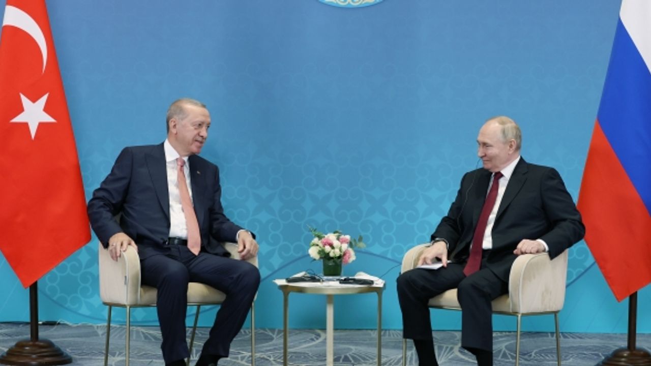 Erdoğan, Astana'da Putin ile görüştü