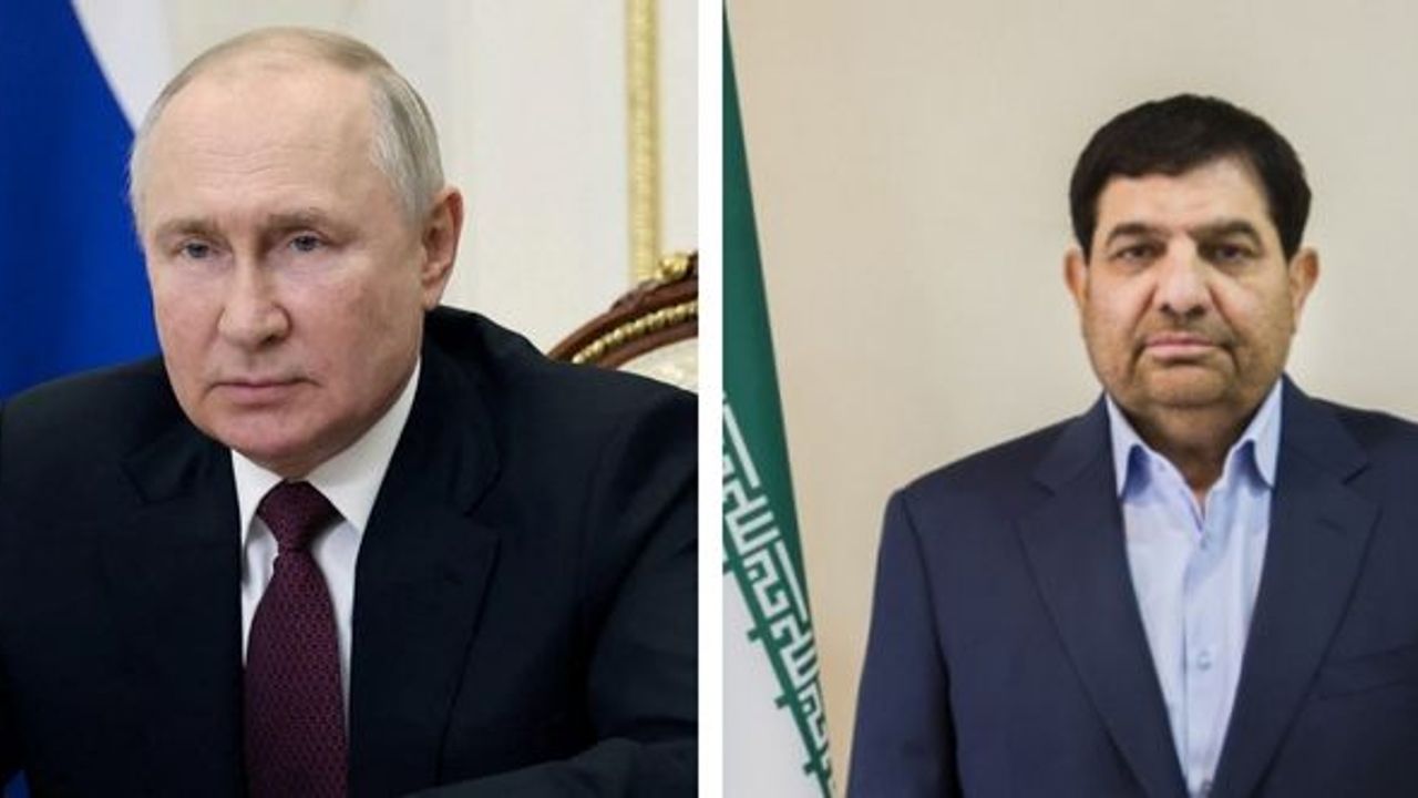 Putin ve İran'ın geçici Cumhurbaşkanı Muhbir görüştü