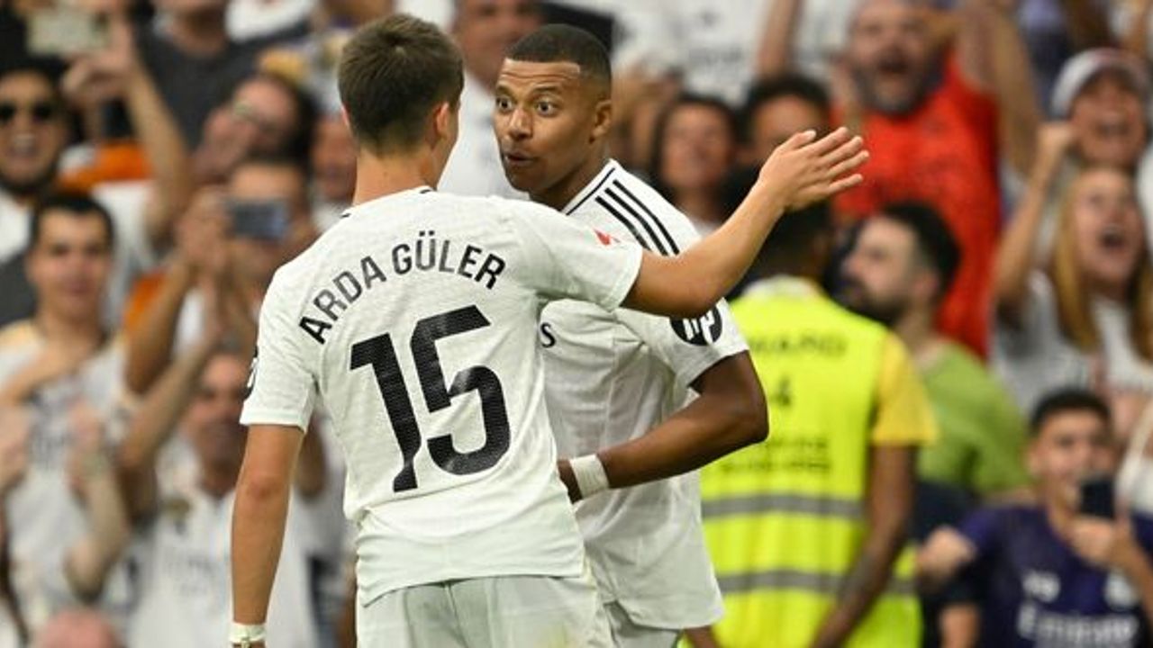 Arda Gülerli Real Madrid, sahasında Real Valladolid'i 3-0 yendi