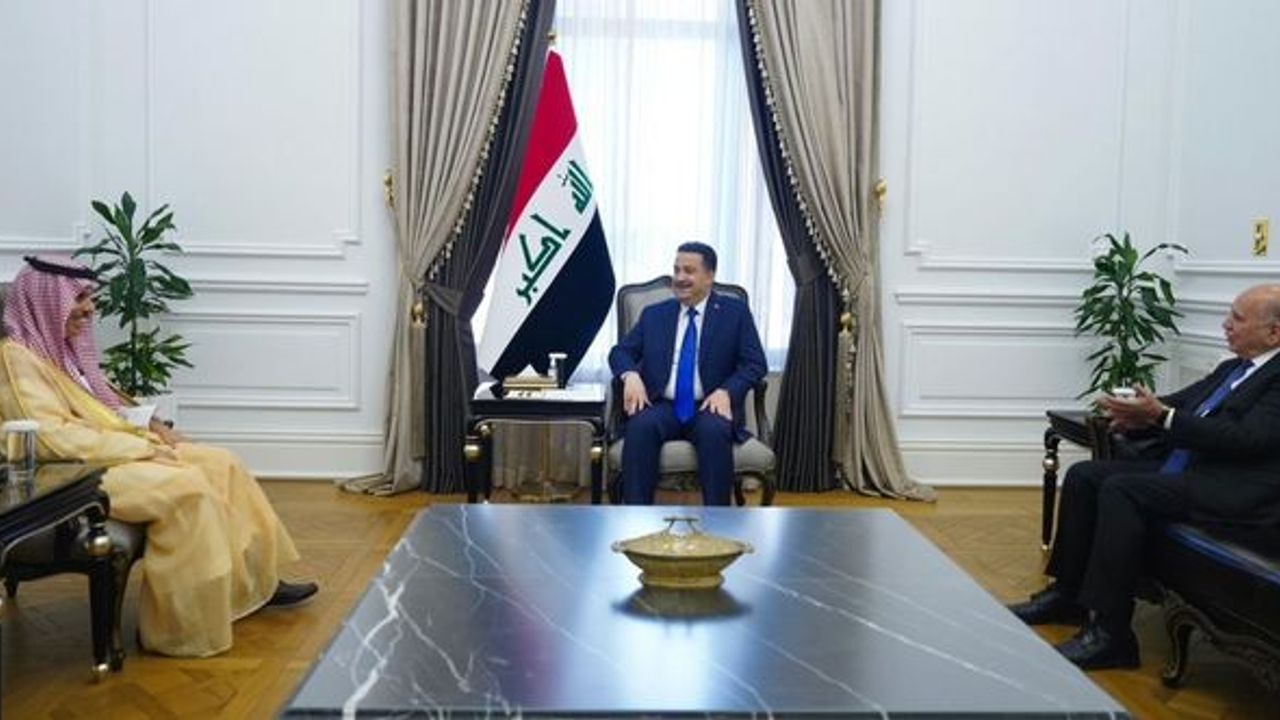Başbakan Sudani, Suudi Arabistan Dışişleri Bakanını kabul etti