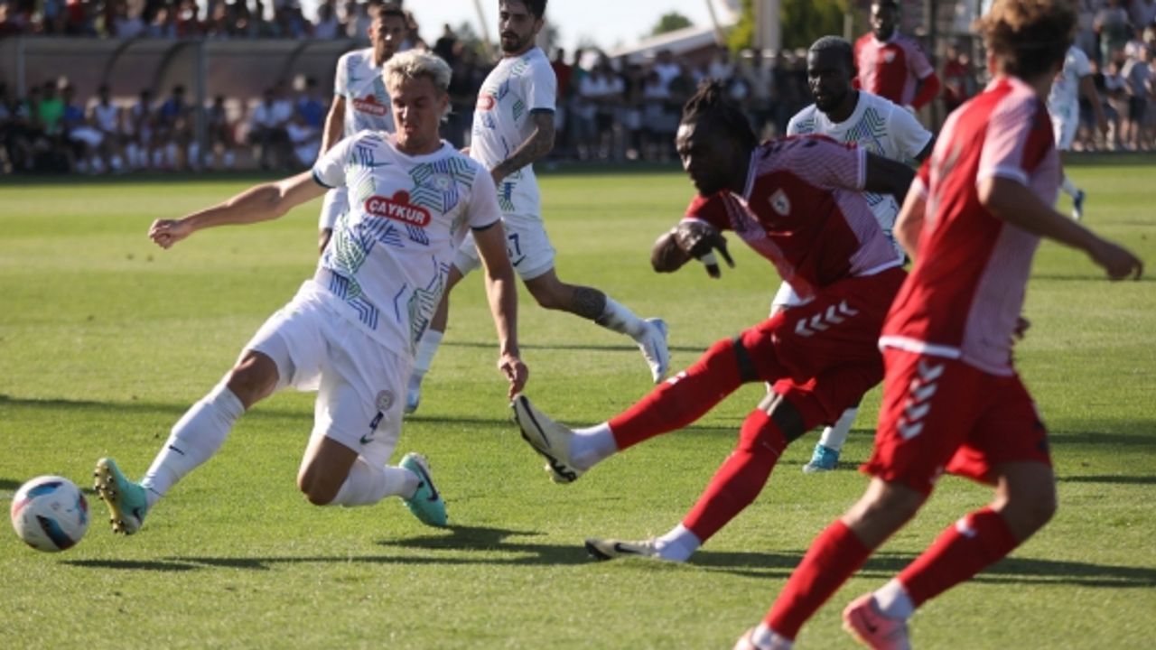 Karadeniz derbisinde zafer Rizespor'un