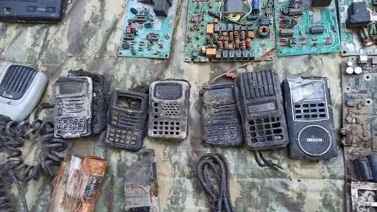 MSB: “PKK'lı teröristlere ait çok sayıda patlayıcı madde ve mühimmat ele geçirildi”