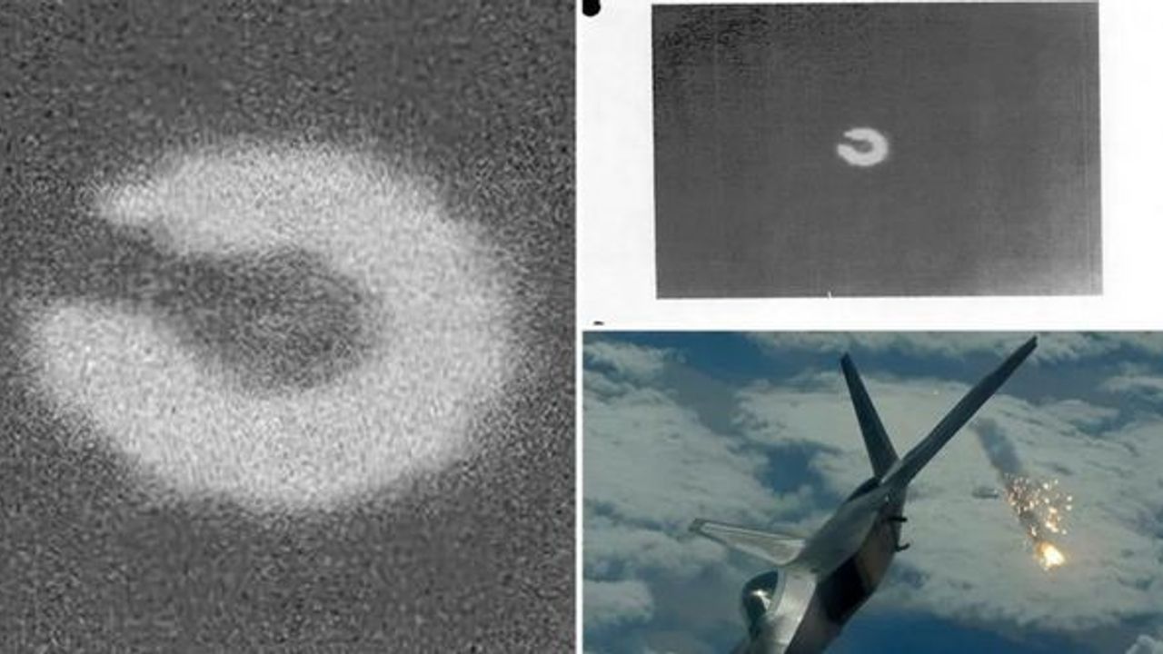 ABD düşürdüğü UFO'nun görüntülerini ilk kez paylaştı
