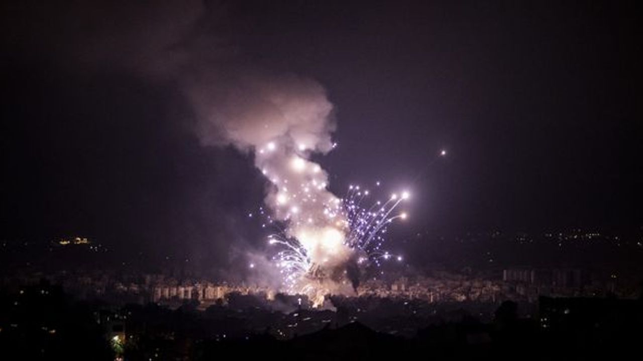 İsrail ordusu, Lübnan'ın başkenti Beyrut'a yeni bir hava saldırısı düzenledi