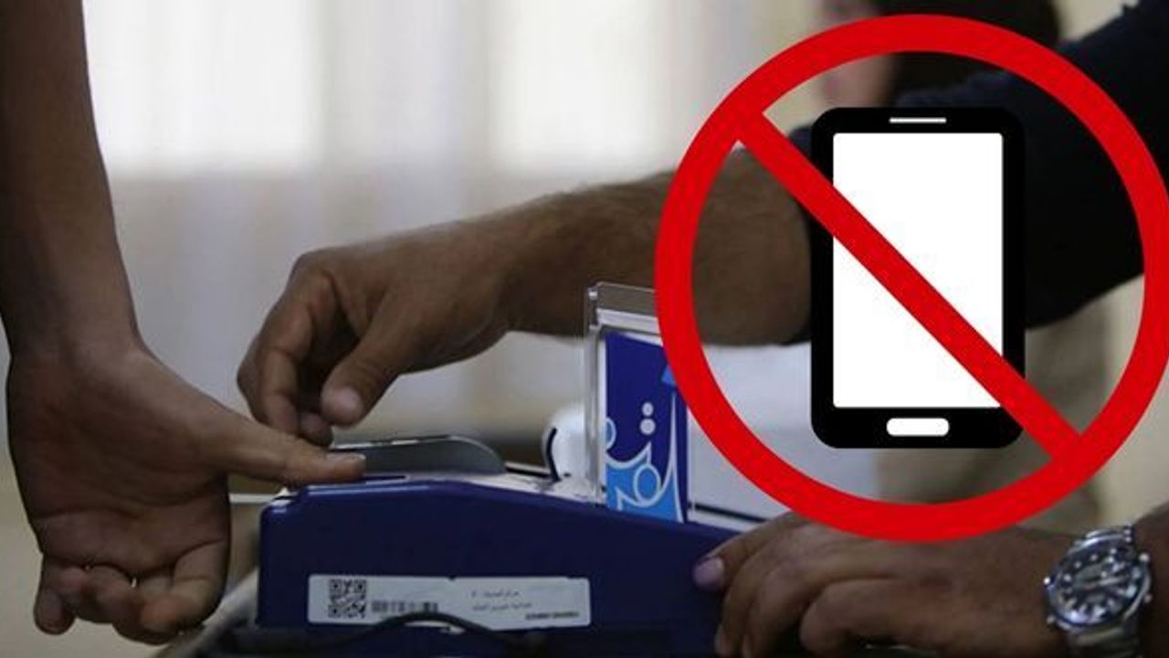 “Seçim günü merkezlerde cep telefonu ve kamera yasaktır”