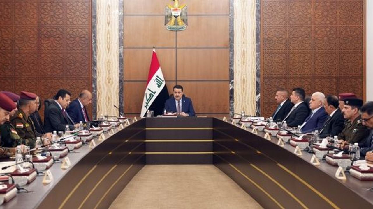 Sudani'nin başkanlık ettiği toplantıda Türkiye-Irak sınır güvenliği görüşüldü