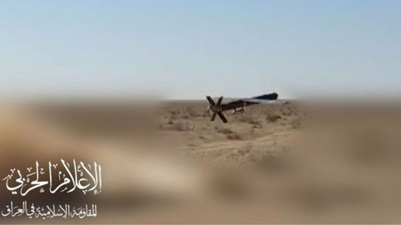 "Irak'ta İslami Direniş" grubundan İsrail'in askeri hedeflerine saldırı