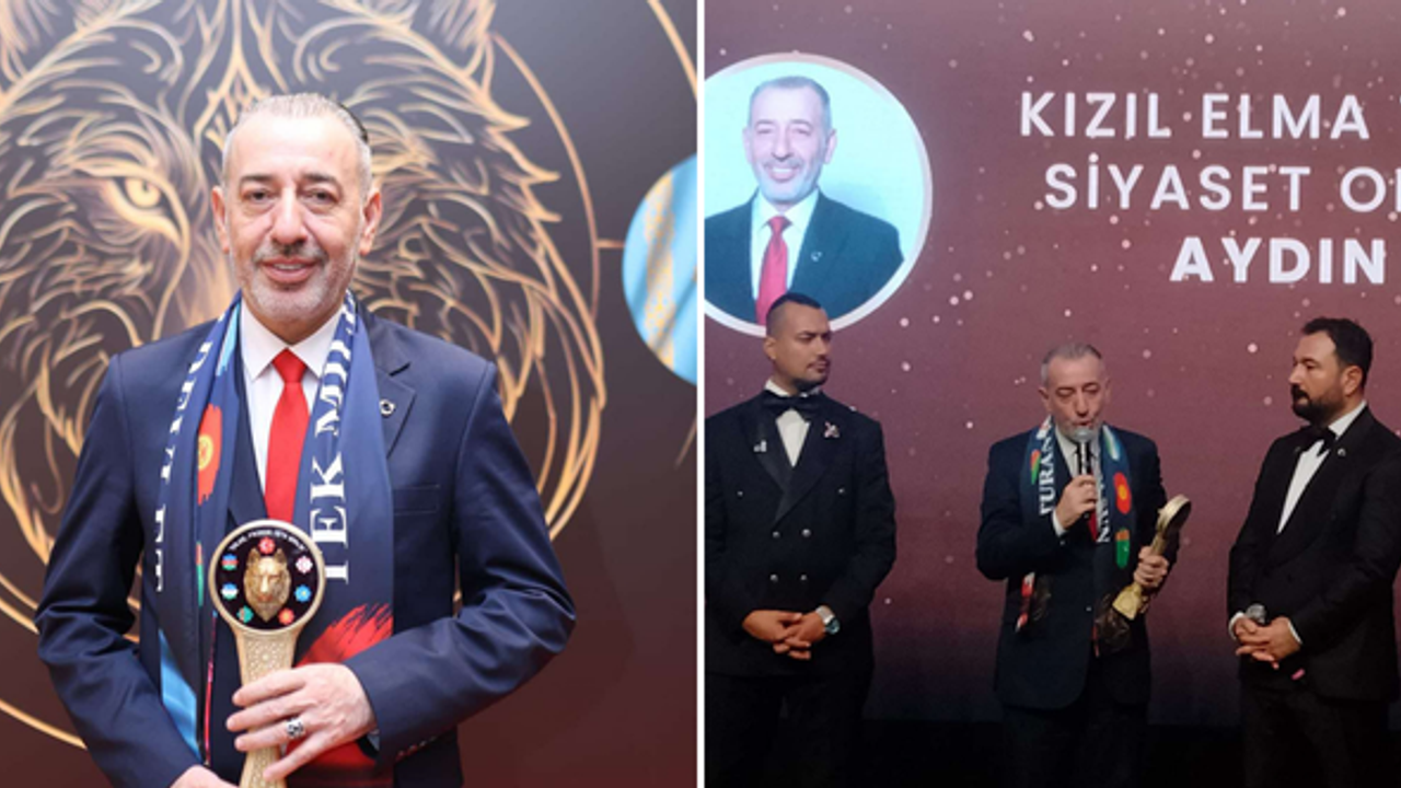 Kızıl Elma Türkmeneli Siyaset Onur Ödülü, Bakan Maruf’a verildi