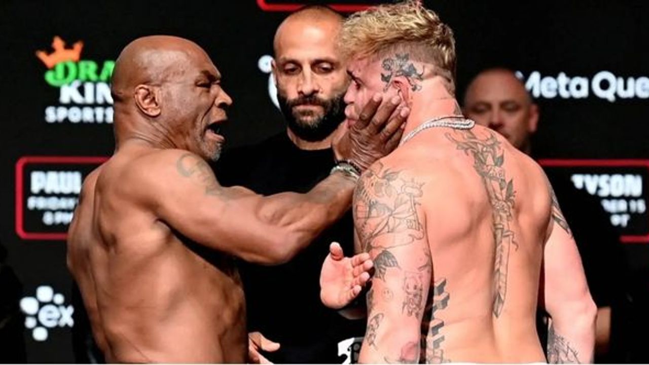 Mike Tyson, Jake Paul'a tokat attı- Ortalık karıştı