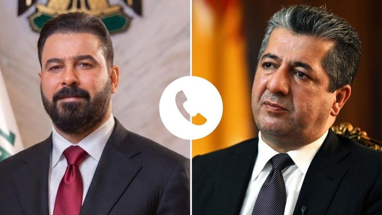 Mesrur Barzaniden Ali Zeydiye Tebrik Telefonu