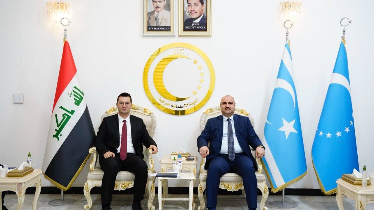 Aga ile Tika Bağdat Koordinatoru Mergen Görüştü
