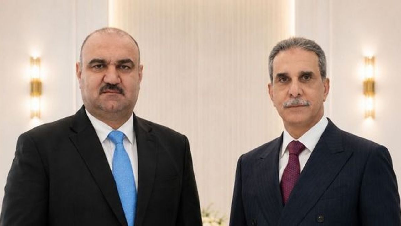 Yüksek Yargi Konseyi Başkanı Zeydan ile Kerkük Valisi Ağa Gö