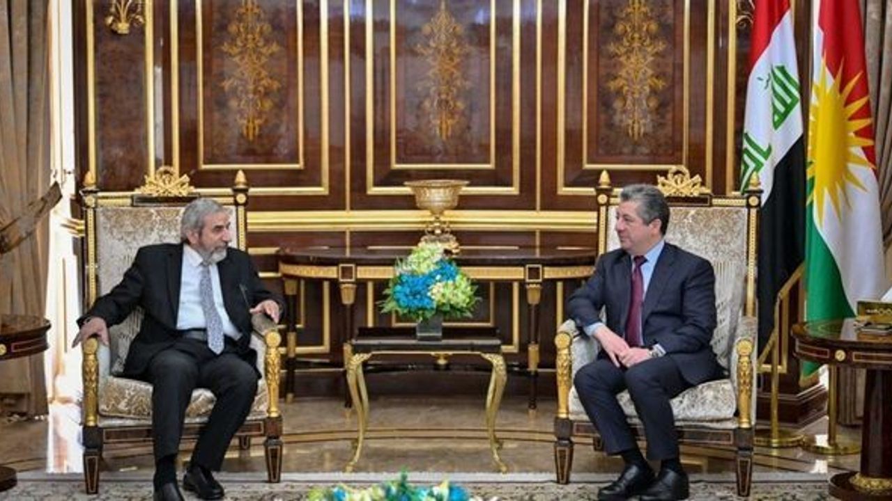 Neçirvan Barzani ile İtalya Savunma Bakanı görüştü