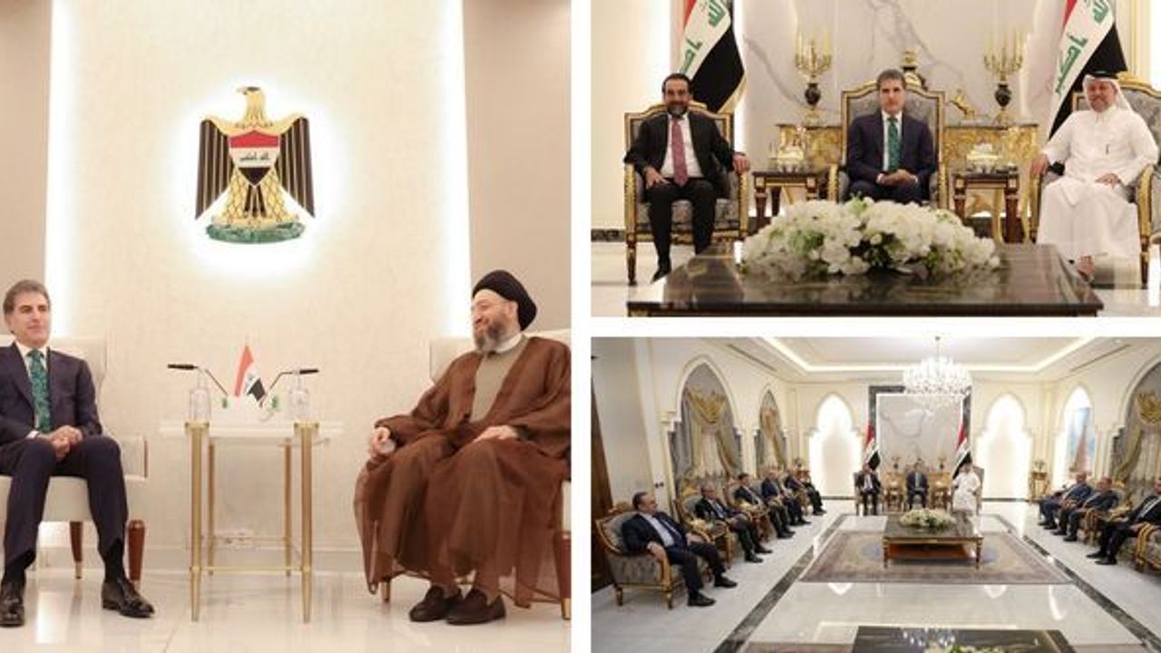 Necirvan Barzani Bagdattaki Temaslarina Devam Etti