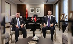 Bakan Hüseyin ile Fidan görüştü