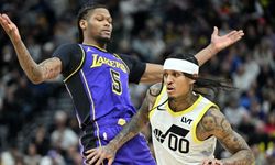 LeBron'suz Lakers, Jazz'a yenildi