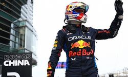 Çin’de zafer Verstappen’in