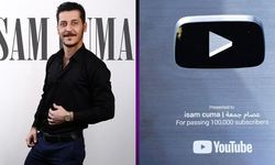 İsam Cuma, YouTube’dan gümüş plaket kazandı