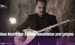 Sinan Beyatlı’dan 3 günde tamamlanan yeni çalışma