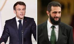 Macron, Suriyeli mevkidaşı Şara'yı tebrik etti