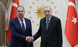 Erdoğan, Rusya Dışişleri Bakanı Lavrov'u kabul etti