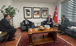 Başkonsolos Topçu Türkmen tarihçiler ile görüşrü
