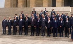 Irak heyetinden Anıtkabir’e ziyaret