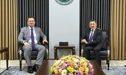 IKBY Başkanlık Ofisi Başkanı Osman ile Başkonsolos Topçu görüştü