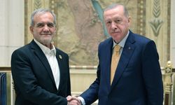 Erdoğan, Pezeşkiyan ile görüştü