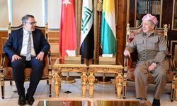 KDP Başkanı Barzani ile Büyükelçi İnan bir araya geldi