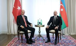 Erdoğan ile Aliyev bir araya geldi
