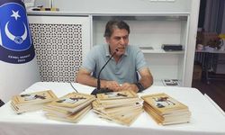 Yazar Hacıoğlu,  “Devekuşu Yumurtası” adlı kitabını tanıttı