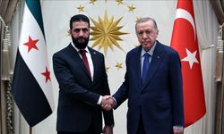 Erdoğan ile Suriye Cumhurbaşkanı Şara görüştü