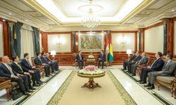 Barzani ile Zafer Sırakaya bir araya geldi