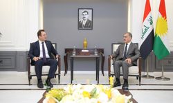IKBY Dış İlişkiler Başkanı Safin Dizayi ile Başkonsolos Topçu görüştü