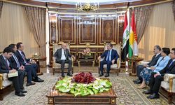 Mesrur ​​Barzani ve Ali Rıza Güney  görüştü