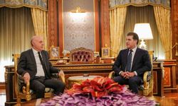 IKBY Başkanı Barzani ile Ali Rıza Güney görüştü