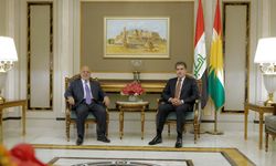 Barzani ile Abadi bir araya geldi